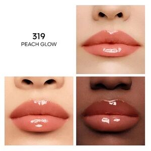 GUERLAIN hydrating Peach Glow gloss w/ honey and royal bee jelly NEW in box
